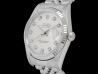 Rolex Datejust 36 Argento Jubilee Silver Lining Diamonds Dial  16234